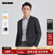 利郎輕薄防曬衣西裝外套夏季25商務(wù)男士單西上衣修身透氣皮膚衣空調服 黑色（G5XKF821SA） 2XL 180/92A