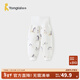 童泰（TONGTAI）嬰兒褲子秋冬季純棉男女寶寶高腰長(cháng)褲兒童家居服睡褲夾棉童裝 灰色 110 cm