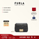 芙拉（FURLA）【新年禮物】1927羊皮迷你小包女士時(shí)尚菱格鏈條包單肩斜挎包 黑色
