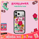 CASETIFY Rich Flower 有錢(qián)花系列 新年發(fā)發(fā)發(fā) 適用于iPhone17/16/15 Air/Plus/Pro/Max 蘋(píng)果手機殼 透明黑框Magsafe iPhone 17 Pro 