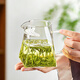 泥也茶壺公道杯月牙綠茶壺泡茶壺玻璃綠茶專(zhuān)用茶具茶漏過(guò)濾茶杯辦公杯