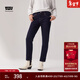 Levi's李維斯冬暖系列女士美式復古時(shí)尚錐形煙管寬松休閑牛仔褲 深藍色 26 (27)