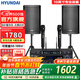 HYUNDAI現代BK10專(zhuān)業(yè)中小型會(huì )議室音響套裝壁掛式音箱藍牙功放無(wú)線(xiàn)話(huà)筒組合教學(xué)培訓店鋪音響系統設備
