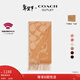 蔻馳（COACH）【新年禮物】奧萊男女同款經(jīng)典標志大尺寸圍巾戶(hù)外保暖禮物 駝色