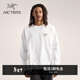 ARC'TERYX始祖鳥(niǎo) KRAGG COTTON LS 男子 棉質(zhì)長(cháng)袖T恤 WHITE LIGHT / BLACK/石膏白/黑色 M