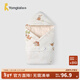 童泰（TONGTAI）嬰兒包被純棉夾棉寶寶抱被新生兒豆豆絨蓋毯初生寶寶滿(mǎn)月抱毯 冬日森林（秋冬加厚款0-15°C） 90x90cm