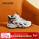 斯凱奇（Skechers）新年禮物冬女厚底老爹鞋增高運動(dòng)鞋加絨保暖舒適高幫鞋棉鞋168014