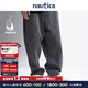 nautica white sail白帆×湯本弘通監制男女同款純棉牛仔長(cháng)褲HYPW3414 深炭灰01B S