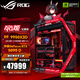 華碩（ASUS）華碩銳龍R9 9950X3D/RTX5090夜神旗艦猛禽 ROG全家桶RO姬主題創(chuàng  )世神臺式整機游戲臺式組裝電腦主機 R9 9950X3D+華碩RTX5090丨二
