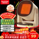 澳柯瑪（AUCMA）石墨烯暖風(fēng)機/循環(huán)暖房機/電暖器/電暖氣/工位取暖電器/辦公室桌面電暖風(fēng)烤火爐暖腳器熱風(fēng)機R906