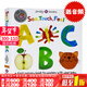 See, Touch, Feel 紙板書(shū) 觸摸書(shū) 英文原版繪本 幼兒英語(yǔ)啟蒙圖畫(huà)書(shū) Roger Priddy 觸覺(jué) 視覺(jué)  顏色 字母學(xué)習 數字學(xué)習 培養創(chuàng  )造力 See, Touch, Feel: A