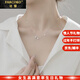 法蔻（farcoko）品牌項鏈女海星星小清新鎖骨鏈時(shí)尚飾品情人節生日禮物送女友老婆 海星項鏈（白金色） -【精美高檔禮盒】