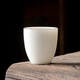 極素茶杯陶瓷家用功夫茶具品茗杯主人杯單個(gè)白瓷描金羊脂玉小茶杯單只 凝香杯【描金】