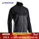 迪卡儂（DECATHLON）運動(dòng)外套男士跑步健身速干加絨長(cháng)袖立領(lǐng)衛衣夾克ten 初秋透氣款-黑灰色 L