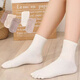 棉武器純棉五指襪女士純棉短筒五指襪分腳趾襪可愛(ài)5指襪子