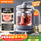 蘇泊爾（SUPOR）1.5L養生壺熱水壺 煮茶器煮茶壺電水壺恒溫燒水壺 316L不銹鋼保溫花茶壺帶濾網(wǎng) SW-15YJ30A