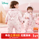 迪士尼（Disney）Baby嬰兒衣服寶寶夾棉保暖連帽卡通外穿連體衣爬行服 櫻花粉 66cm （建議3-6個(gè)月身高59-66cm)