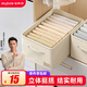 佳幫手布藝收納箱家用抽屜衣柜衣服褲子分隔儲物整理箱 18.5L2只裝