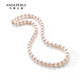 天使之淚14K金淡水珍珠項鏈7.5-8.5mm近正圓強光七夕情人節禮物送老婆女友