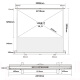 JAVES 地拉幕100英寸16:9 金属抗光投影仪幕布便携式免安装即拉即用家用推荐 100英寸[16:9]金属幕布