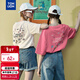 唐獅2025夏季新款短袖T恤女韓版寬松打底內搭減齡休閑時(shí)尚上衣潮