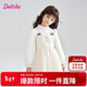 笛莎（DEESHA）女童小香風(fēng)網(wǎng)紗連衣裙2025冬季款公主禮服裙中大童女孩童裝裙子