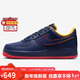 耐克NIKE男子休閑板鞋空軍一號 AIR FORCE 1 運動(dòng)鞋HV5752-410藍 42