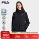 FILA 斐樂(lè )官方女士棉服2027春季時(shí)尚休閑連帽派克服保暖外套