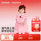 巴拉巴拉童裝女童連衣裙網(wǎng)紗針織公主紅色新年拜年服女童春裙子