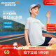 Skechers斯凱奇童裝兒童T恤女童夏季亮白色中大童速干時(shí)尚短袖P225K067