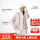 安踏氫羽絨丨輕薄無(wú)縫運動(dòng)羽絨服女冬季新款短款連帽棉服外套