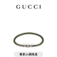 GUCCI古馳飾GG細節手鏈[新款][禮物] 森林綠 M