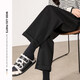 韓都衣舍顯瘦哈倫褲女春秋款2026小個(gè)子百搭煙管直筒褲高腰女士休閑運動(dòng)褲