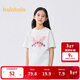巴拉巴拉童裝兒童短袖女童t恤2025夏裝大童速干印花上衣甜美208225117008