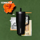 CORKCICLE.可密封吸管保溫杯高顏值大容量車(chē)載戶(hù)外不銹鋼水杯典雅黑650ml
