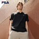 FILA 斐樂(lè )官方易烊千璽同款男士短袖POLO衫2026年舒適休閑針織上衣