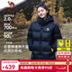駱駝[小太陽(yáng)]羽絨服男保暖加厚防風(fēng)防潑90%絨子高蓬羽絨服外套女 A33CAPN163J，幻影黑 ，中性（90%） M