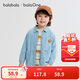 巴拉巴拉balaOne寶寶襯衫牛仔外套男童女童2025秋裝寬松208325102203