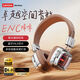 聯(lián)想（Lenovo）LS117頭戴式藍牙耳機無(wú)線(xiàn)藍牙6.0復古頭戴智能降噪高顏值長(cháng)續航運動(dòng)出街百搭學(xué)生黨適用于安卓蘋(píng)果 棕色【空間音效|潮流單品】