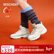 斯凱奇（Skechers）2022秋季高幫鞋女厚底松糕保暖舒適百搭167569 NAT自然色 37 