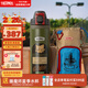 膳魔師（THERMOS）復古系列不銹鋼直飲杯1000ml大容量?jì)和扇吮乇?杯套 綠