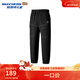 Skechers斯凱奇兒童長(cháng)褲秋冬男女童戶(hù)外加絨保暖運動(dòng)褲時(shí)尚工裝褲P425K024 碳黑 /0018 165