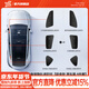 YZ適用于特斯拉Model3Y車(chē)窗遮陽(yáng)簾隱私前擋風(fēng)曬頂改裝配件丫神器 煥新版Model Y吸盤(pán)款-前后側窗6件套