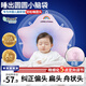 盟石（cute stone）定型枕嬰兒0-6個(gè)月睡圓頭嬰兒定型枕頭0-1歲糾正頭型新生兒童枕頭 白粉 【0-6個(gè)月】10A抗菌-涼暖雙面 0-2歲寶寶定型枕頭可機洗
