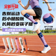 超級京神肌能壓縮運動(dòng)襪女長(cháng)筒襪騎行羽毛球跑步健身普拉提防下滑小腿襪 紫色 均碼【35-42】