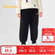 巴拉巴拉男童長(cháng)褲加絨保暖束腳褲秋冬休閑褲201424108108