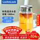 樂(lè )扣樂(lè )扣（LOCK&LOCK）玻璃冷水涼水壺帶把手水杯耐高溫泡茶壺大LLG969_1L