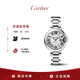 卡地亞(Cartier)藍氣球系列自動(dòng)機械手表女款銀盤(pán)鋼帶33mmWSBB0044