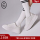 ASH【明星同款】2025新款女鞋IMPULS時(shí)尚松糕底小個(gè)子增高厚底小白鞋 白色 38 （腳瘦拍小一碼）