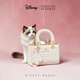 迪士尼（Disney）包包女包戴妃包輕奢小眾高級感斜挎手提包女生實(shí)用生日禮物送女友 戴妃包-奶油白【品牌禮盒+包包掛件】